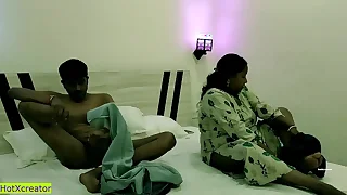 Fucking friends sexy wife readily obtainable hotel! Indian XXX Bhabhi coitus
